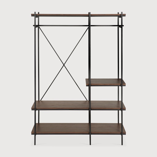 [10101] Oscar hanging rack - with garment rail