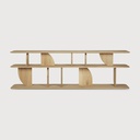 Geometric sofa console