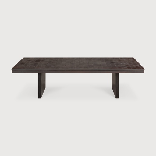 [12257] Grooves coffee table (135x65x34cm)