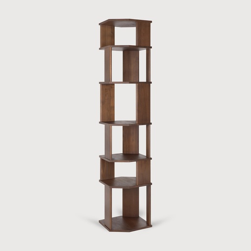 [10131] Stairs column teak brown