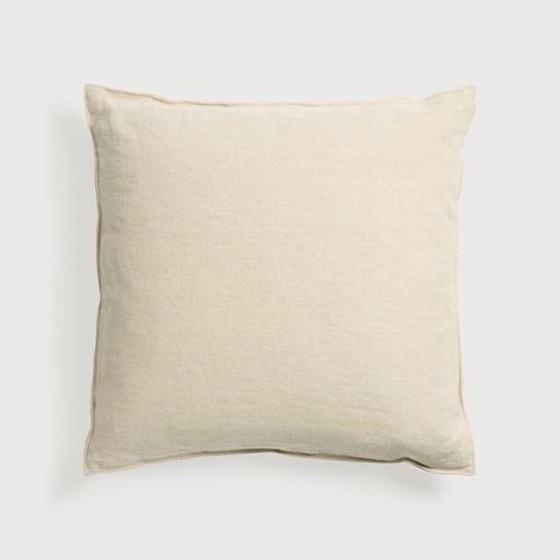 [21302] Coussin Lin - carré (Sand)