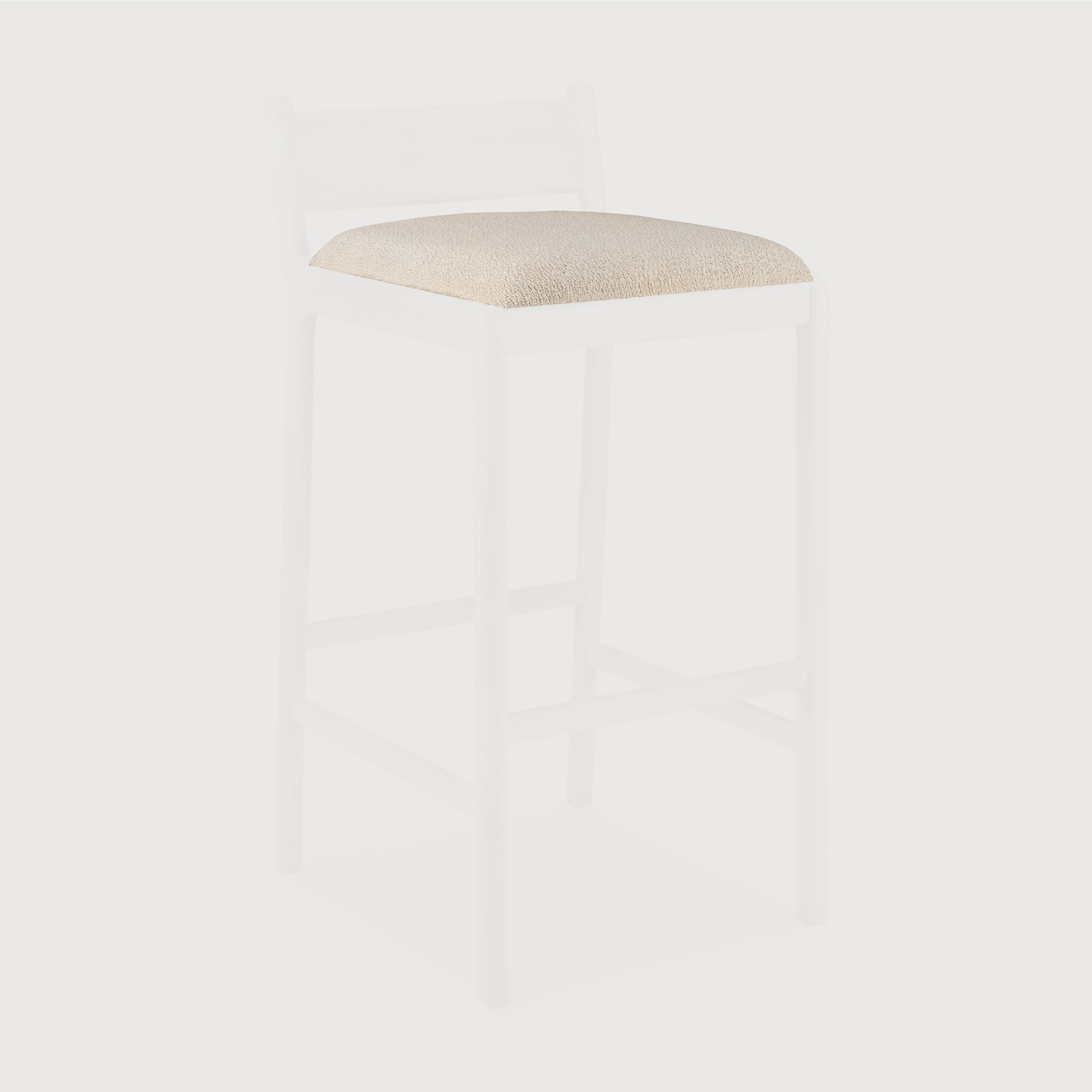 [21290] Seat cushion for Jack outdoor bar stool