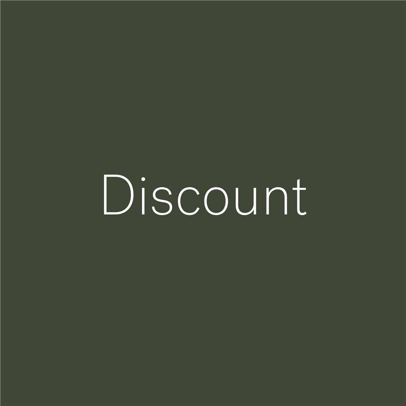 15.0% discount on total amount