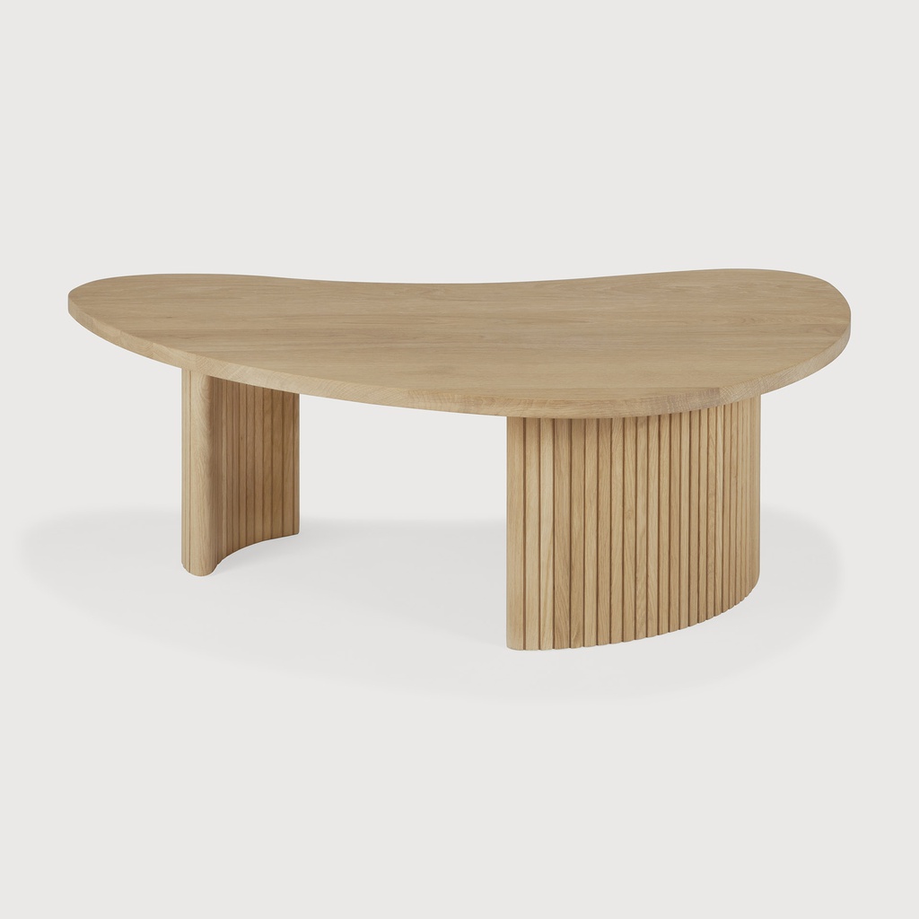 Boomerang koffietafel eik