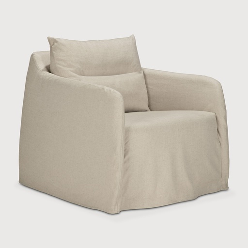 [21410*] Weave loungestoel (Bone)