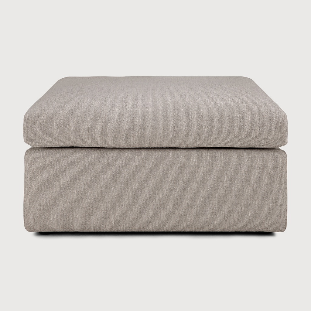 Mellow sofa - footstool - Clay