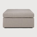 Mellow sofa - footstool - Clay