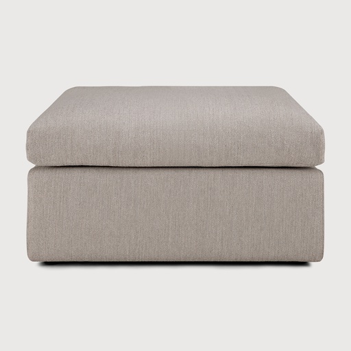 [20278] Mellow sofa - footstool - Clay