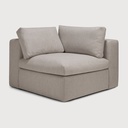Mellow modulaire sofa - Hoekelement - Clay