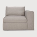 Canapé modulaire Mellow - Accoudoir bras gauche - Clay