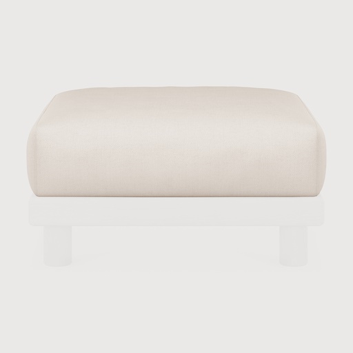 [21228] Monocle outdoor footstool cushion