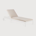 Coussin fin pour chaise longue de jardin ajustable Jack