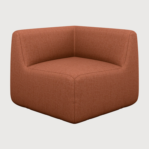 [LL010] Canapé modulable Sienna - angle carré (Terra)