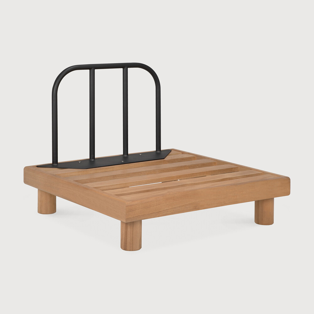 Monocle outdoor sofa frame - 1 seater