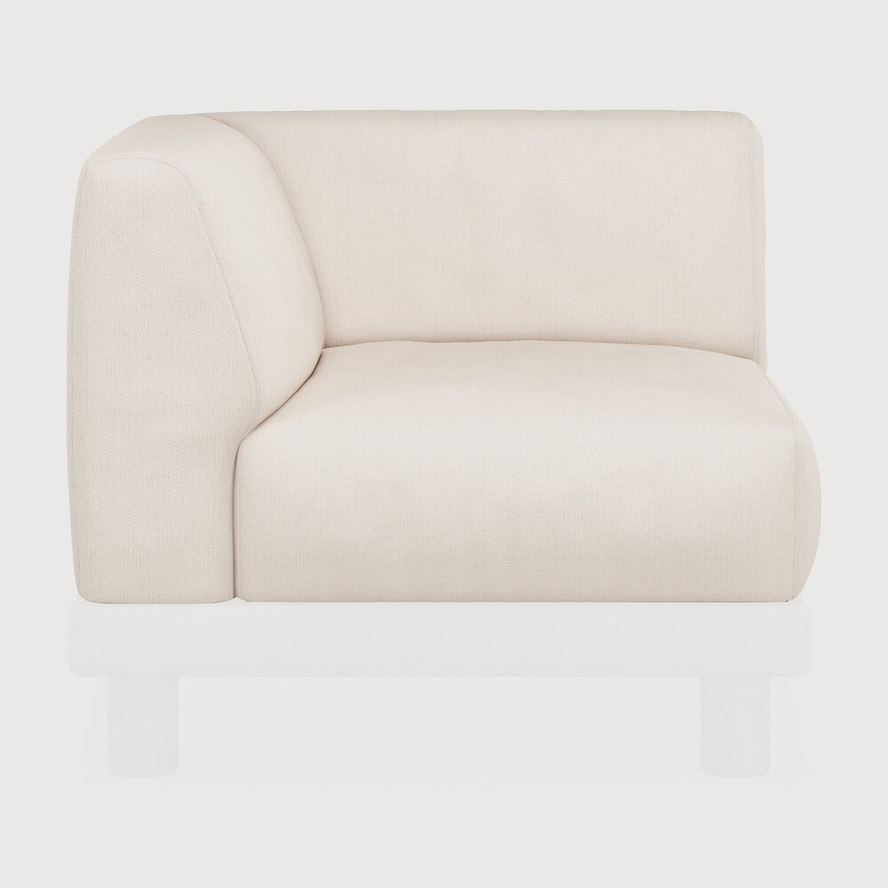 Monocle outdoor sofa cushion set - Corner/ Right