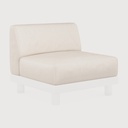 Monocle outdoor sofa cushion set - 1 seater