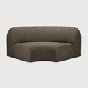 Bulky sofa - 90° round corner