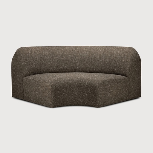 [21441] Bulky sofa - 90° round corner