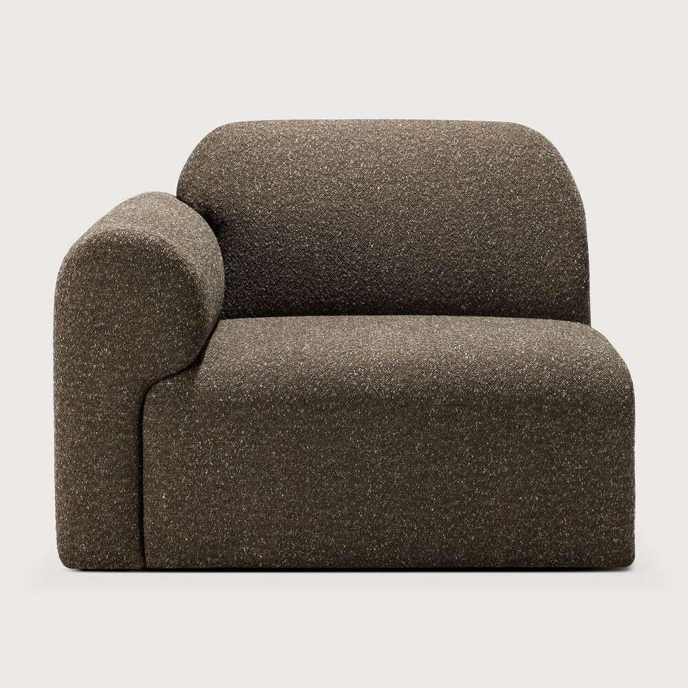 Bulky sofa - end seater with L arm