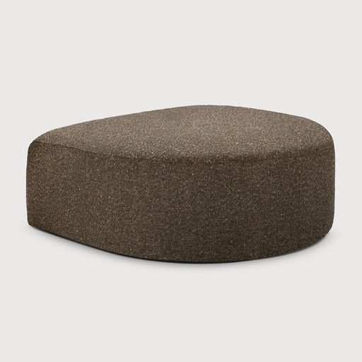 [21443] Bulky sofa - halfronde voetbank