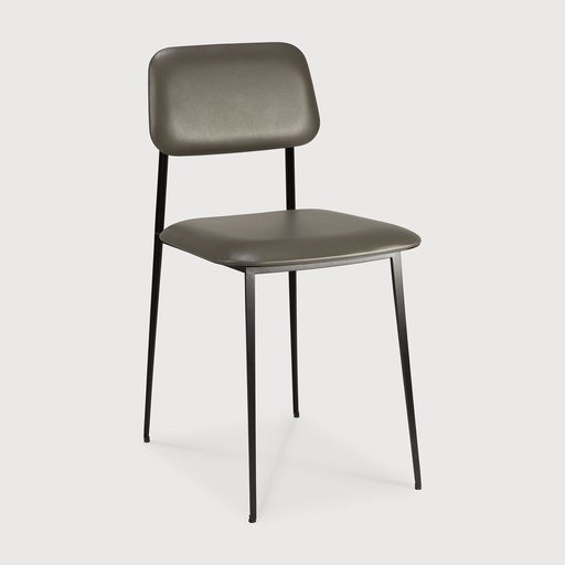 [60088] DC dining chair (Olive Green Leather)
