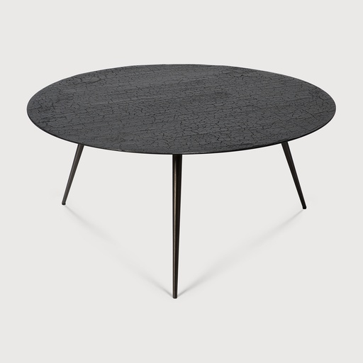 [25907*] Luna koffietafel (Zwart, 80x80x35cm)