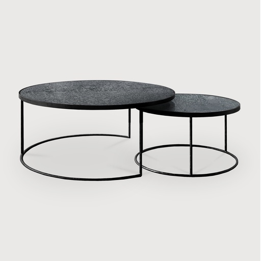 [20701*] Nesting coffee table set (Charcoal)