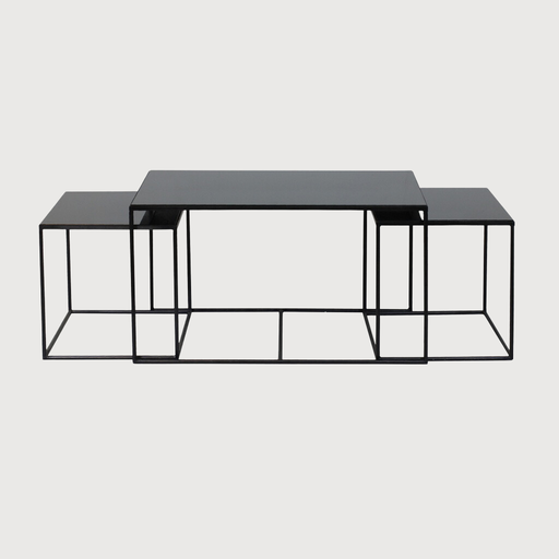 [20744*] Trinity coffee table set of 3-RE