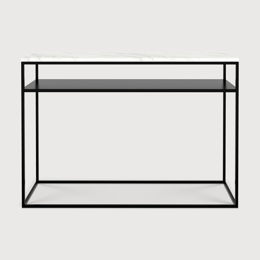 [60072*] Stone console (White Carrara)