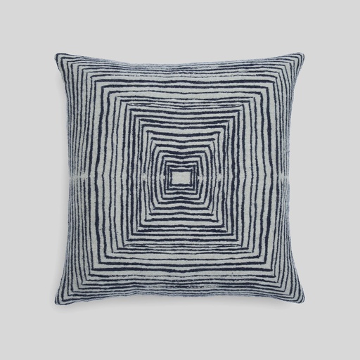 [21057] Linear Square cushion - square  (White)
