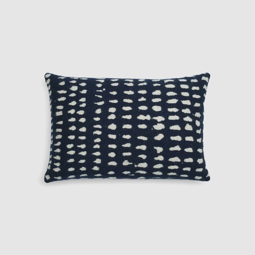 [21062*] Coussin Dots - lumbar (Navy)