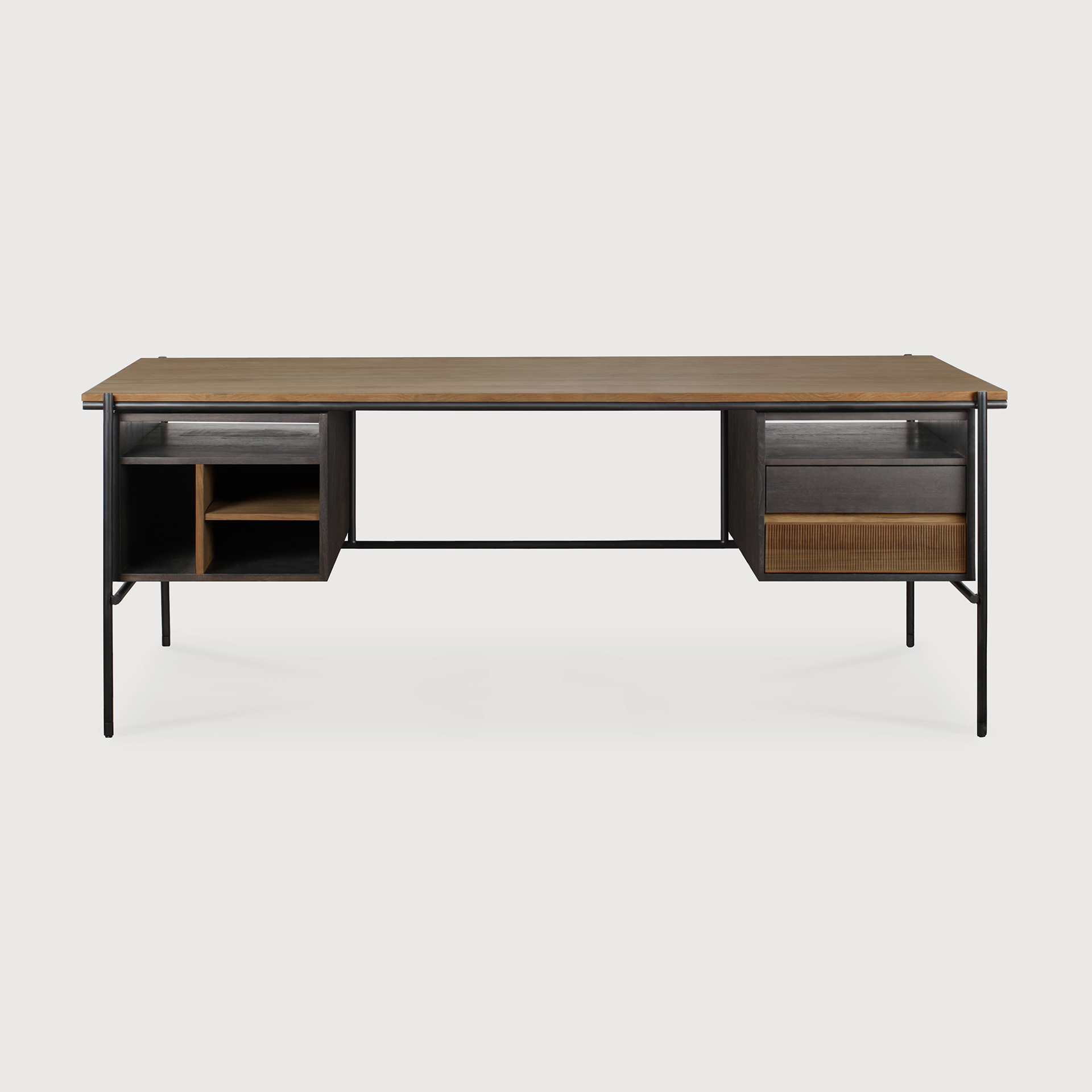 [10141R] Oscar desk with drawers