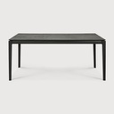 Oak Bok black dining table