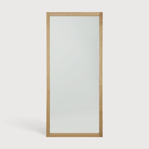 [51299] Light Frame floor mirror (Oak)