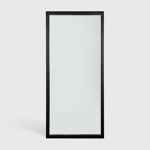 [51289] Light Frame floor mirror (Oak Black)