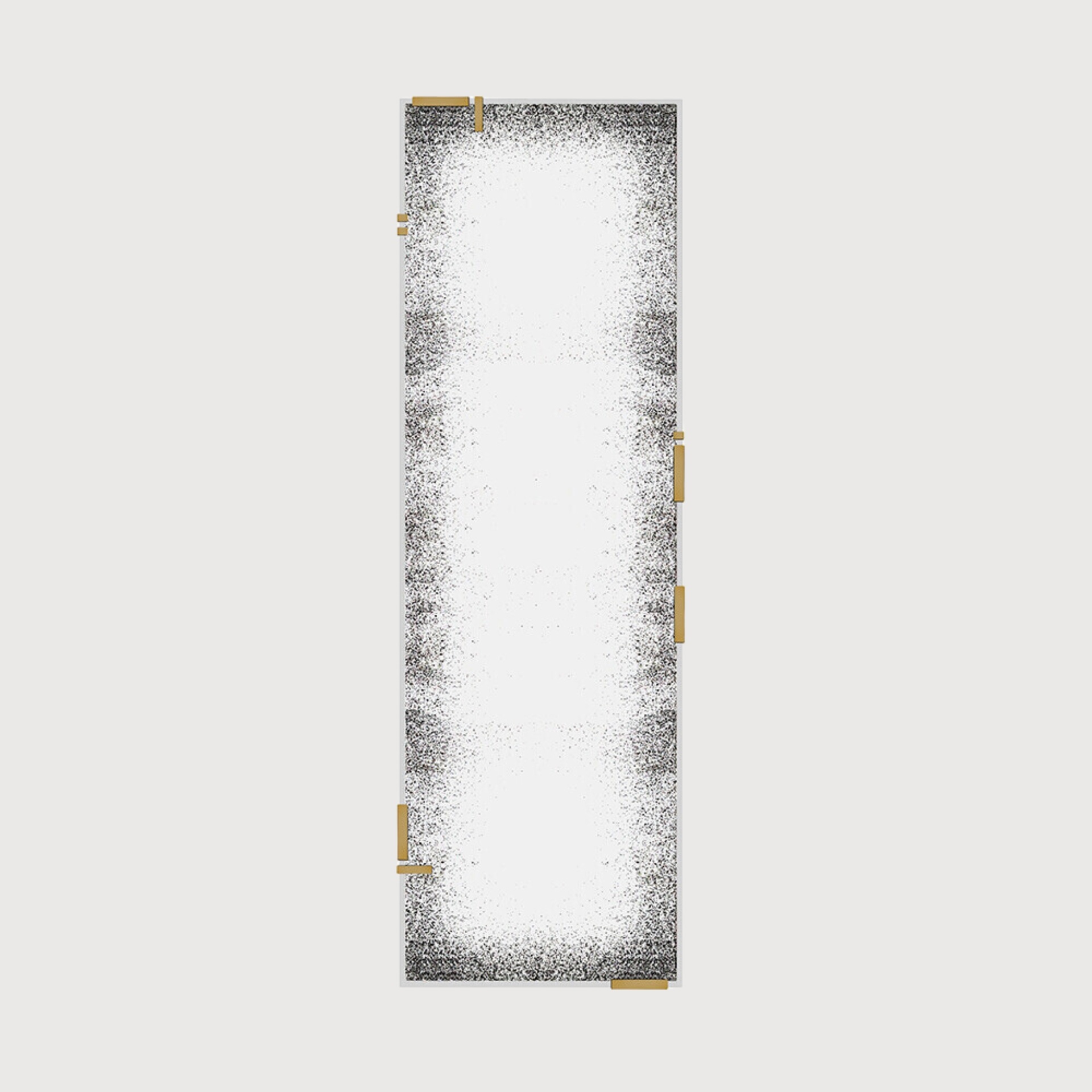 [20673R] Frameless floor mirror - medium aged (Clear)