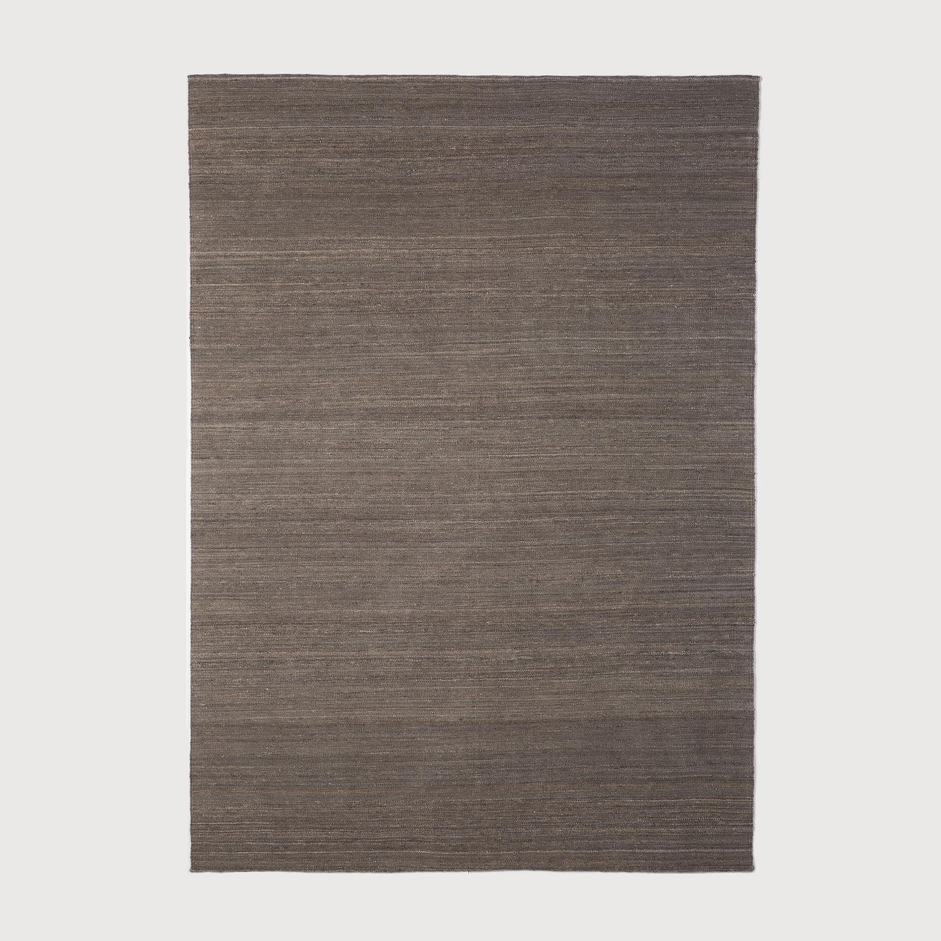 [21703] Nomad kilim rug (Grey, 170x240x1cm)