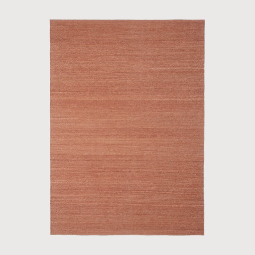[21706] Nomad kilim rug (Terracotta, 170x240x1cm)
