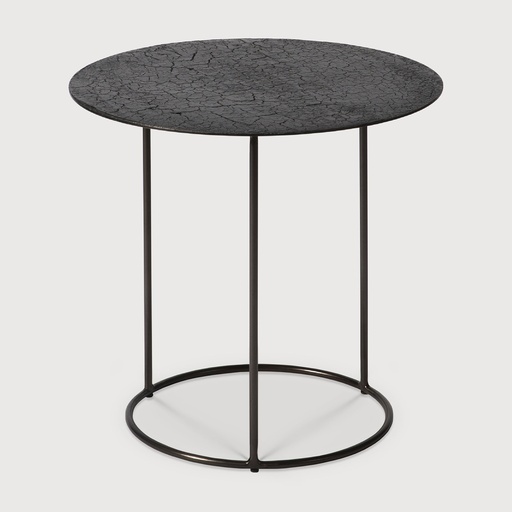 [25927] Celeste side table - lava (Black)