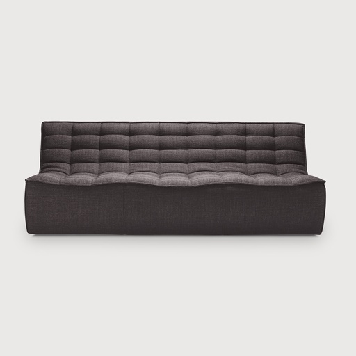 [20234] N701 sofa - 3 seater  (Dark grey)