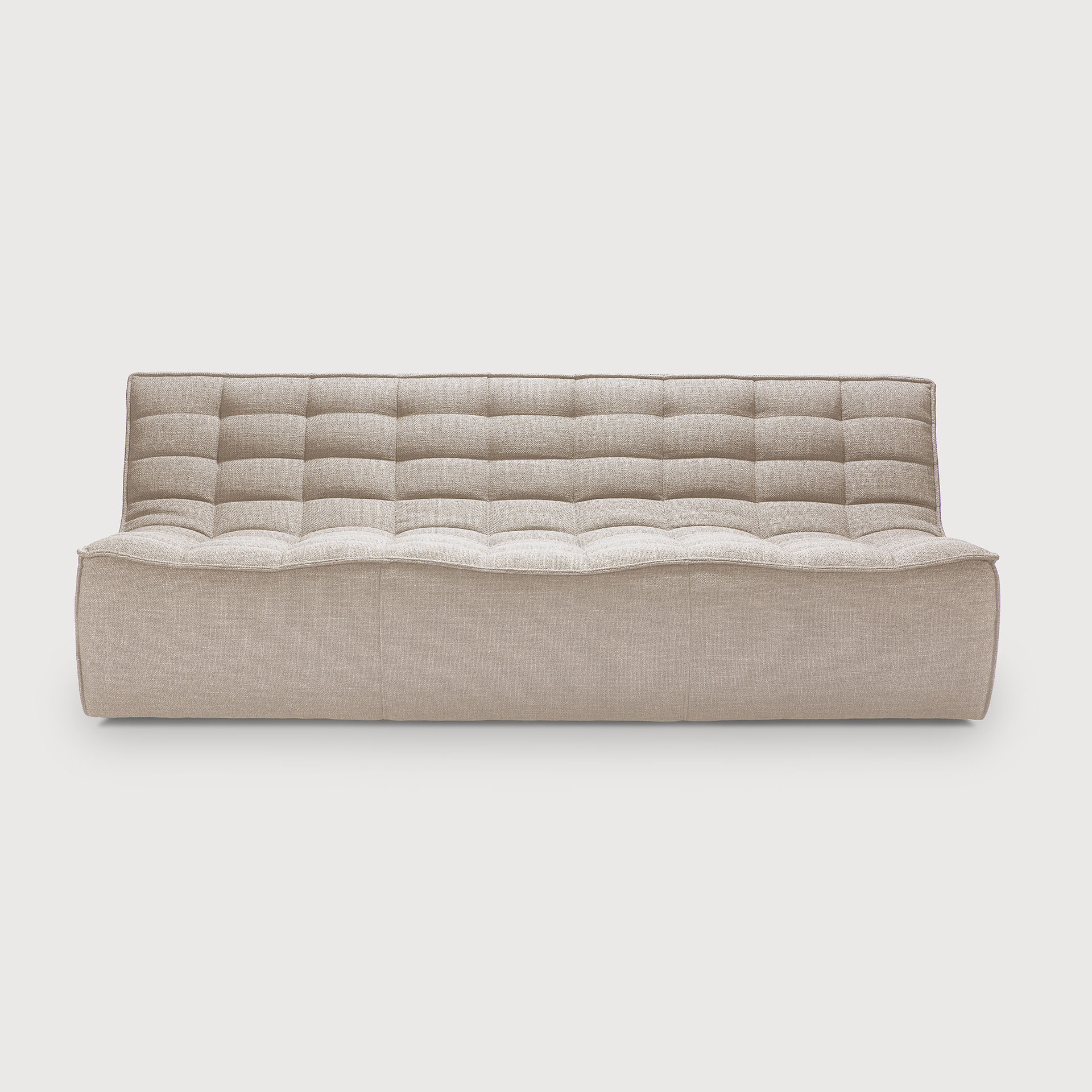 [20231] N701 sofa - 3 seater  (Beige)