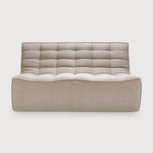 [20230S*] N701 modulaire sofa - 2 zit (Beige - enkel voor korte termijn verhuur )