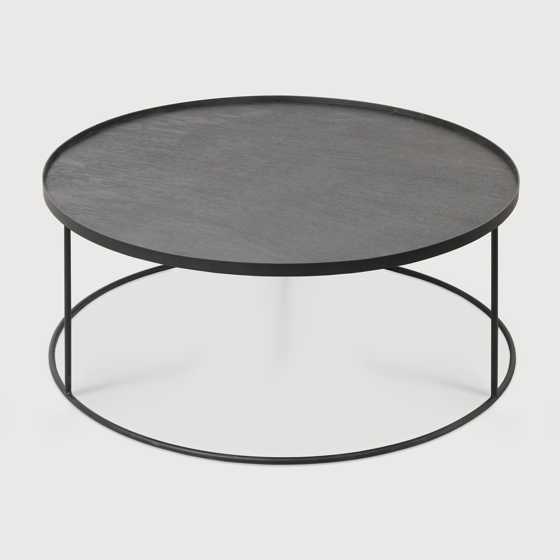 [20328*] Round tray coffee table