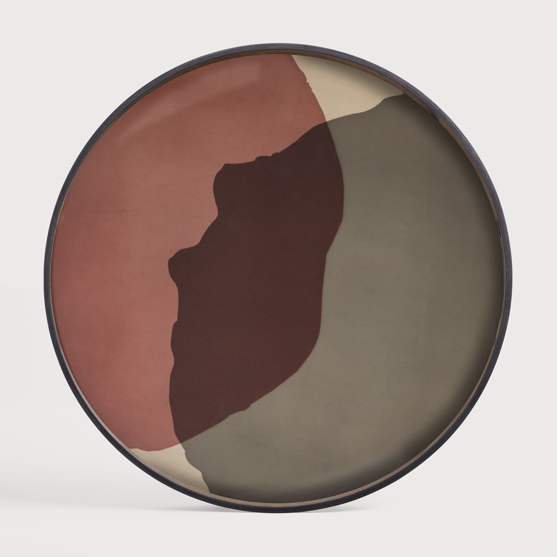 [20908R] Pinot Combined Dots glass tray