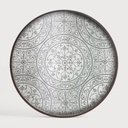 Moroccan Frost mirror tray
