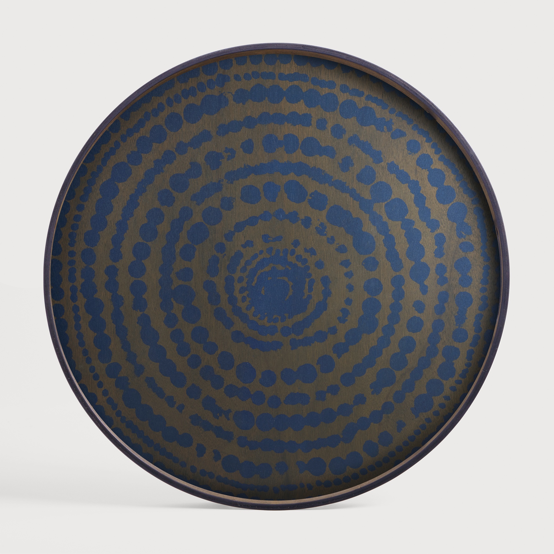 [20449R] Midnight Beads wooden tray