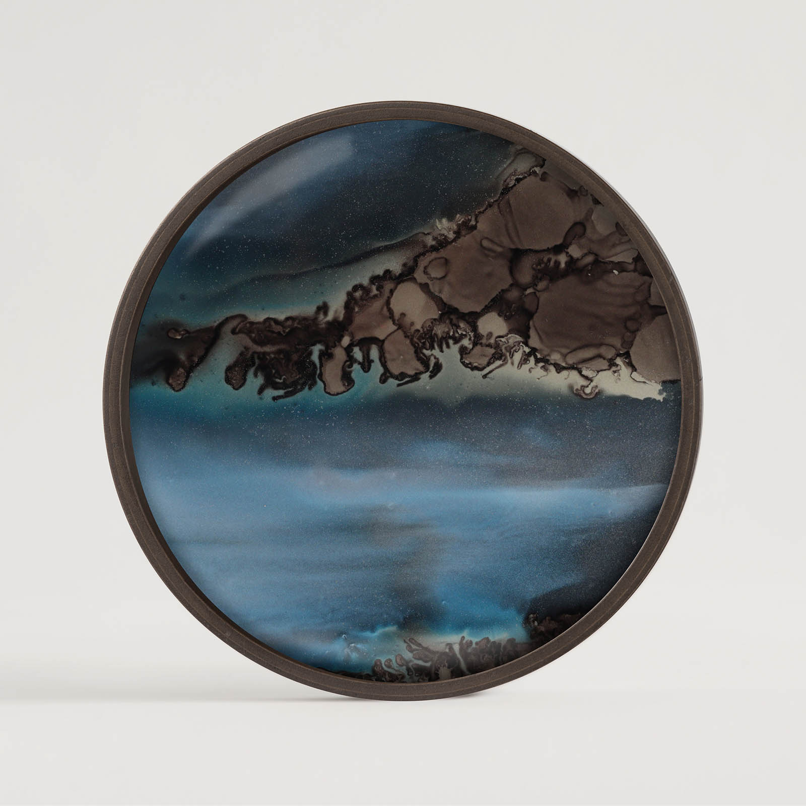 [20923R] Plateau en verre Organic