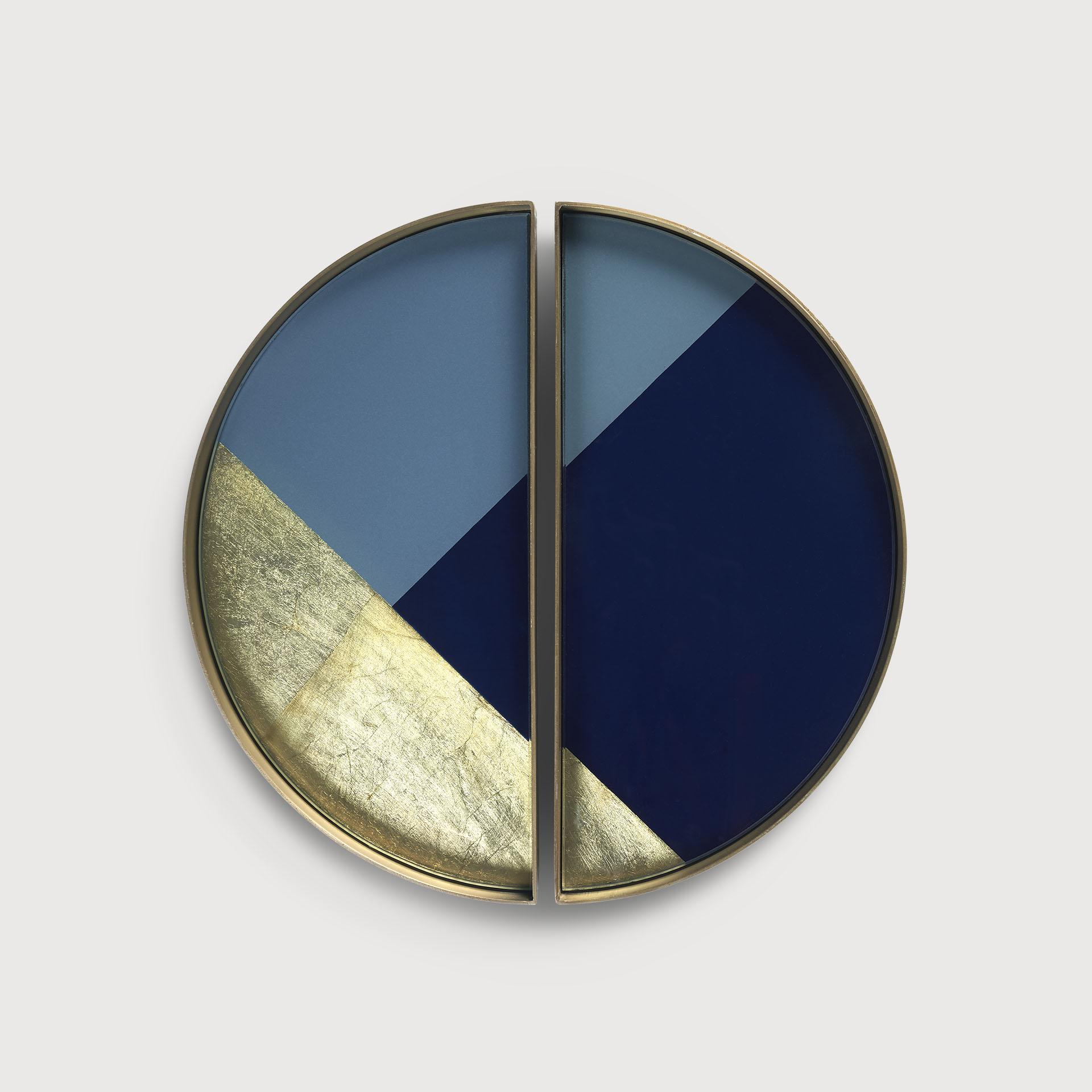 [20541R] Plateau en verre Geometric