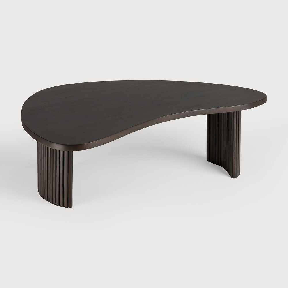 Table basse Boomerang Acajou