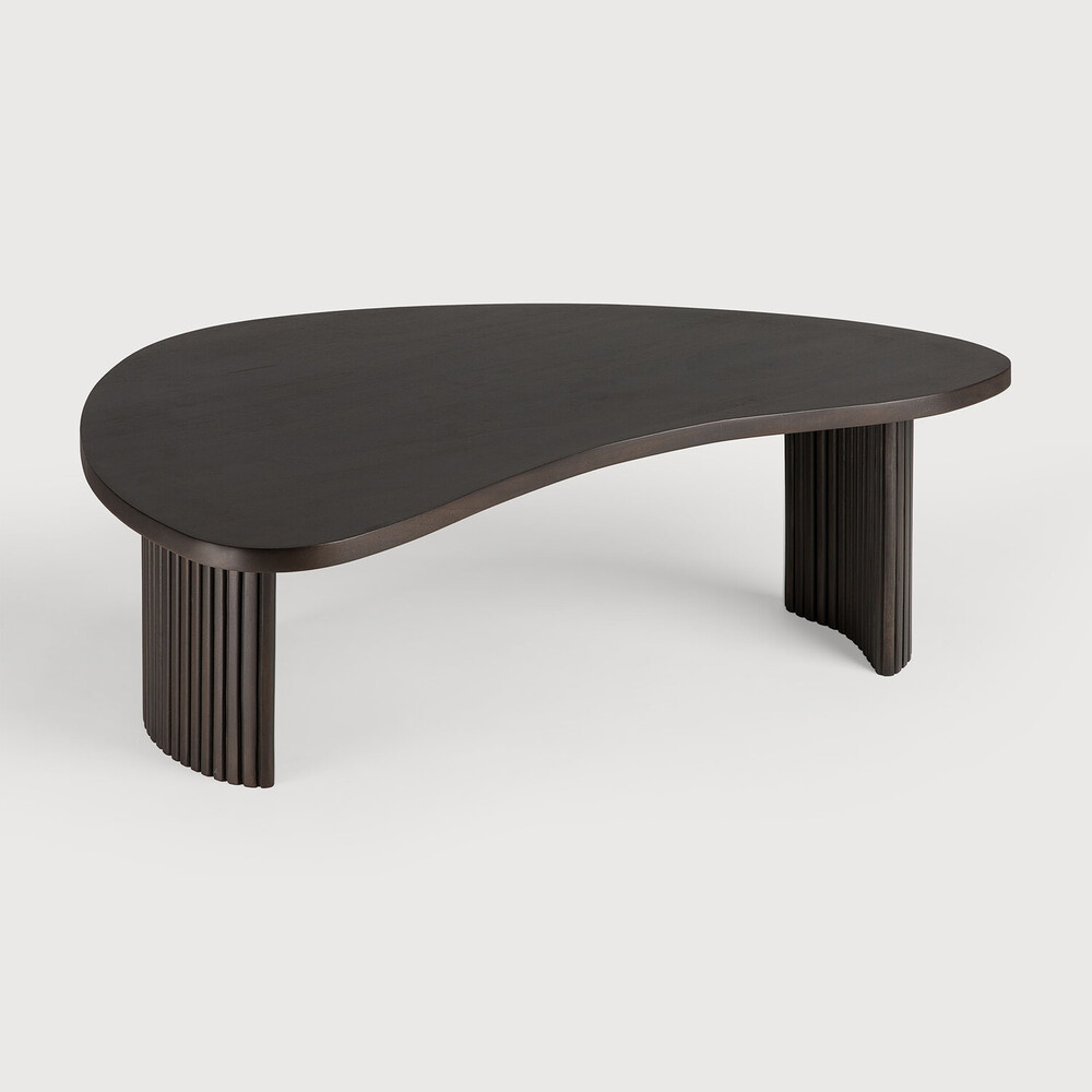 [35008] Mahogany Boomerang coffee table (85x77x29cm)